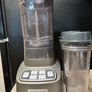 Cuisinart Silver Blender Control Panel